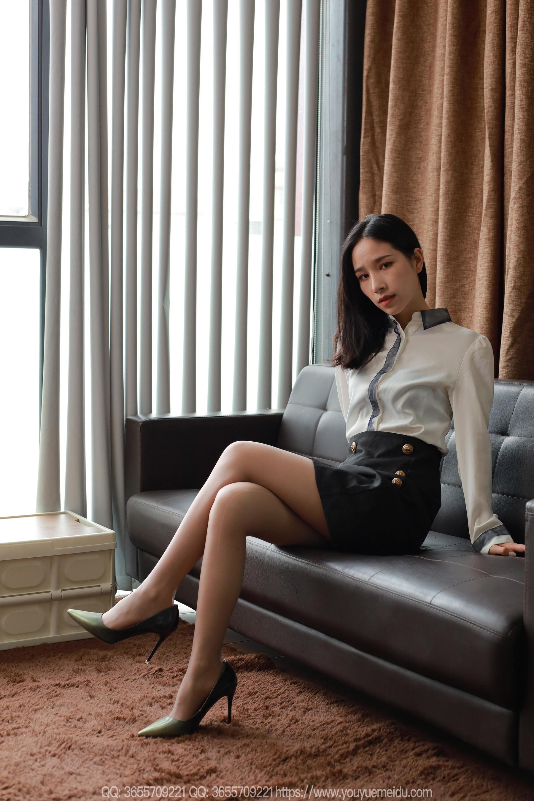 IESS异思趣向 - 模特： 美子 《白色美甲》 - 图片06