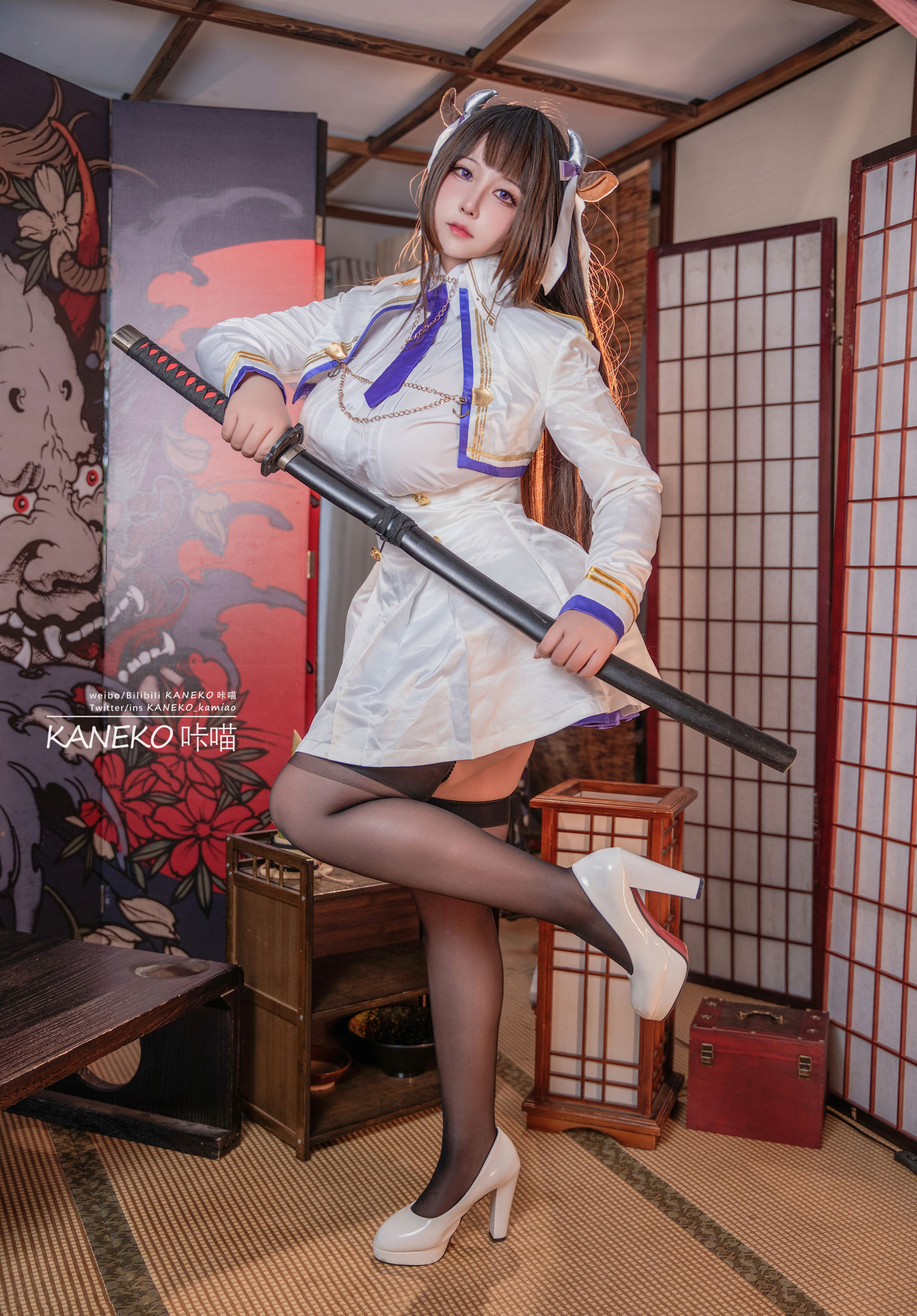 KANEKO_咔喵 - 樫野 泳装 - 图片06