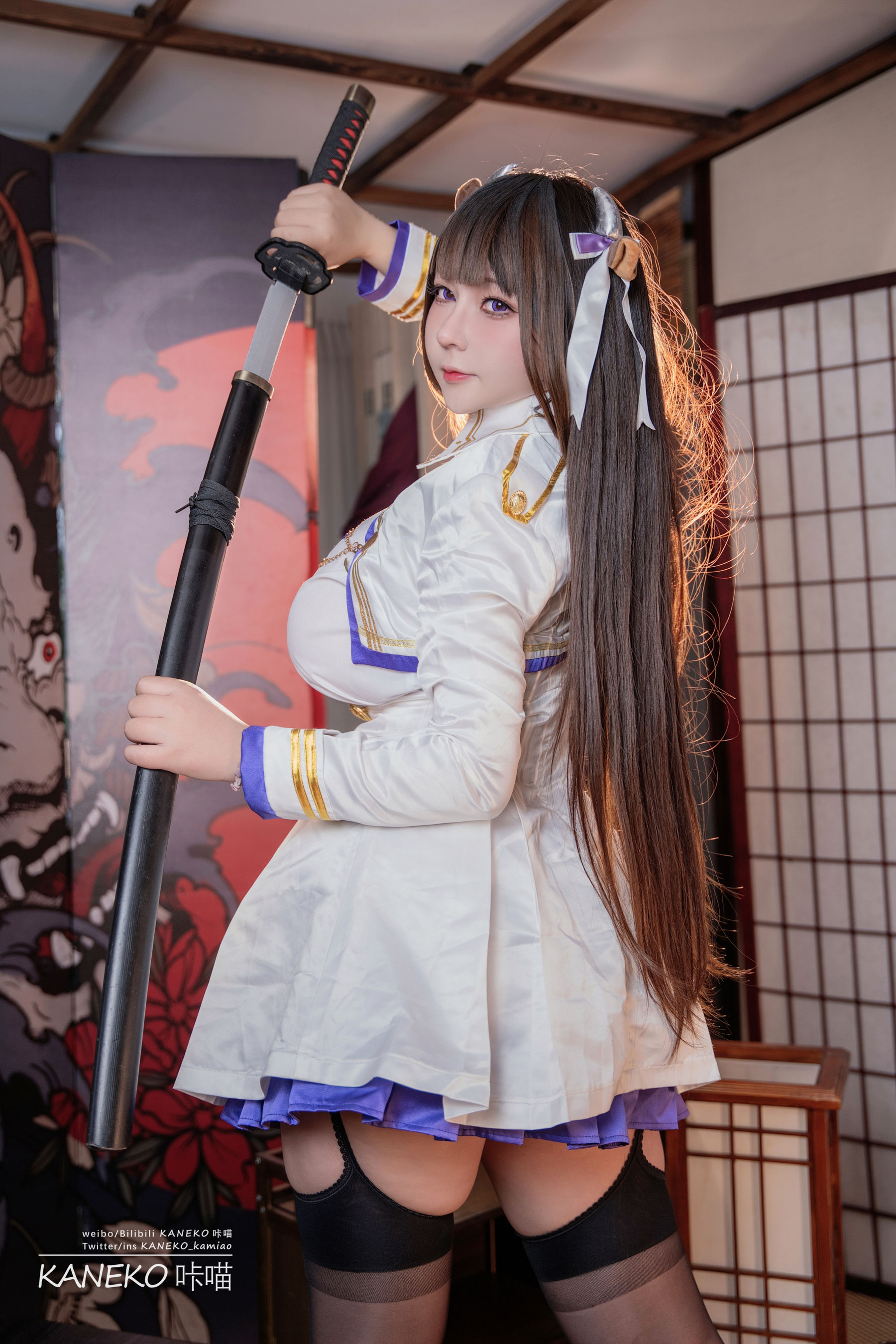 KANEKO_咔喵 - 樫野 泳装 - 图片07