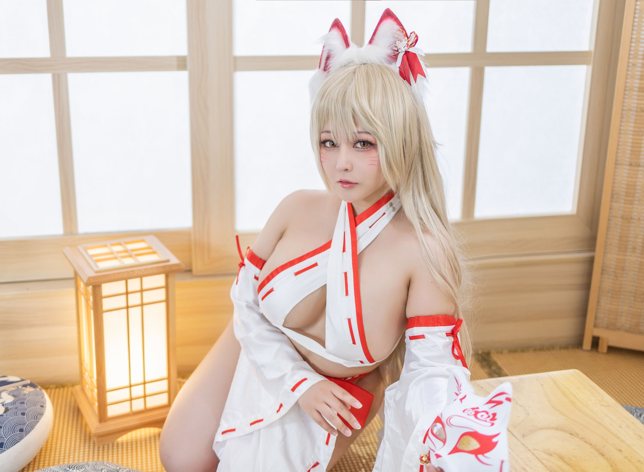 KANEKO_咔喵 - 狐狸巫女 - 图片02