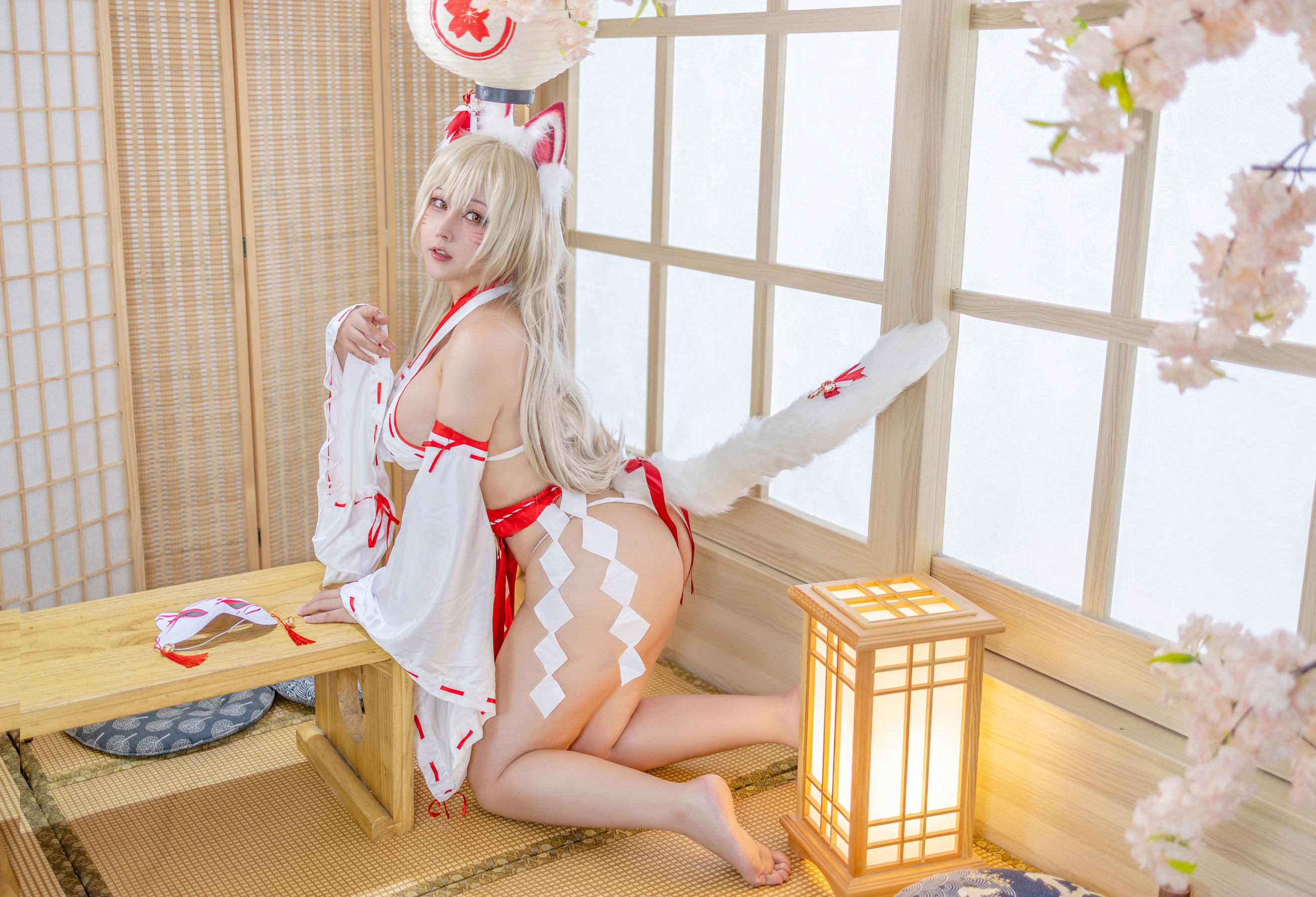 KANEKO_咔喵 - 狐狸巫女 - 图片05