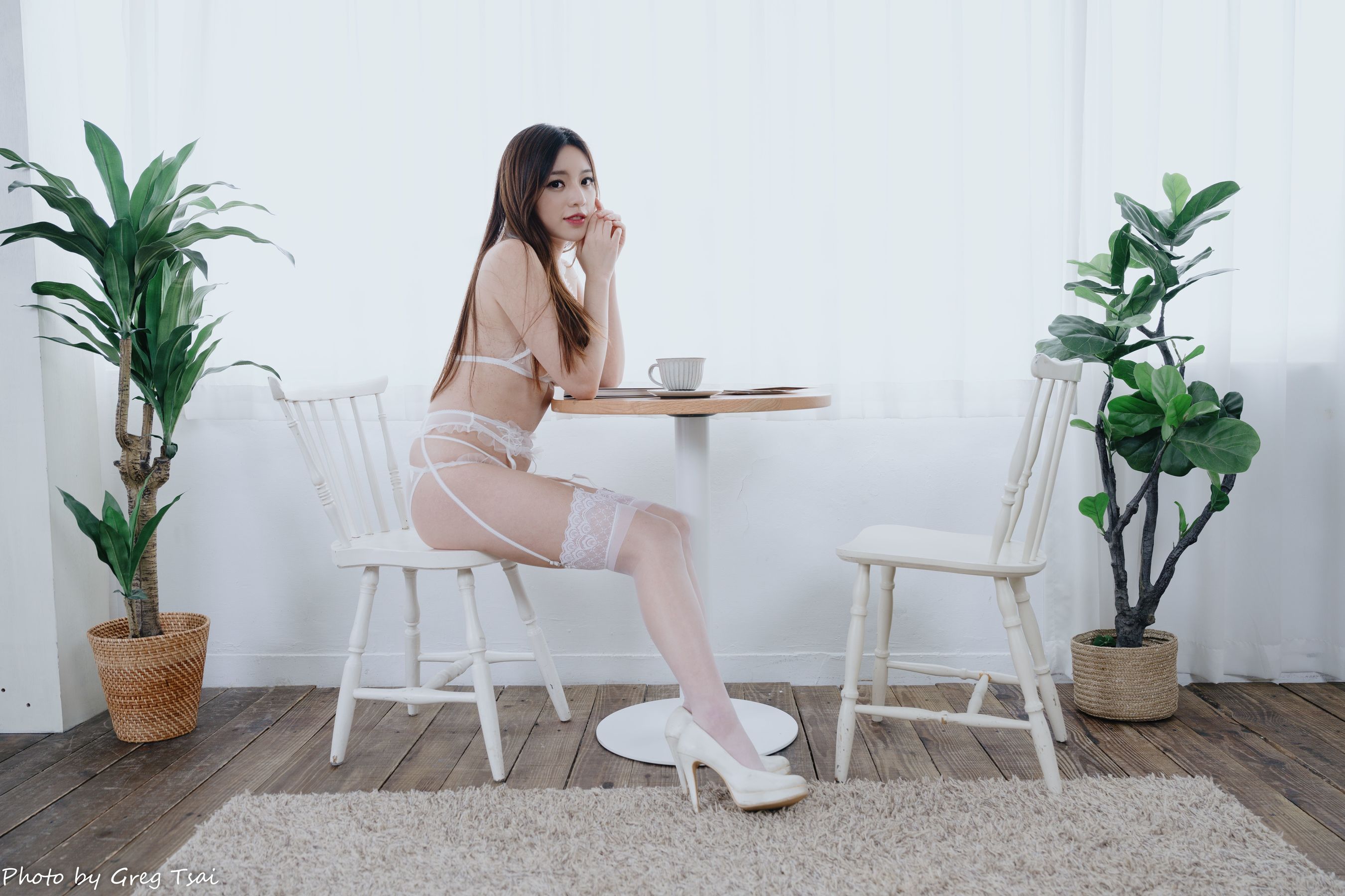 kiki - 可爱白丝內衣 - 图片05
