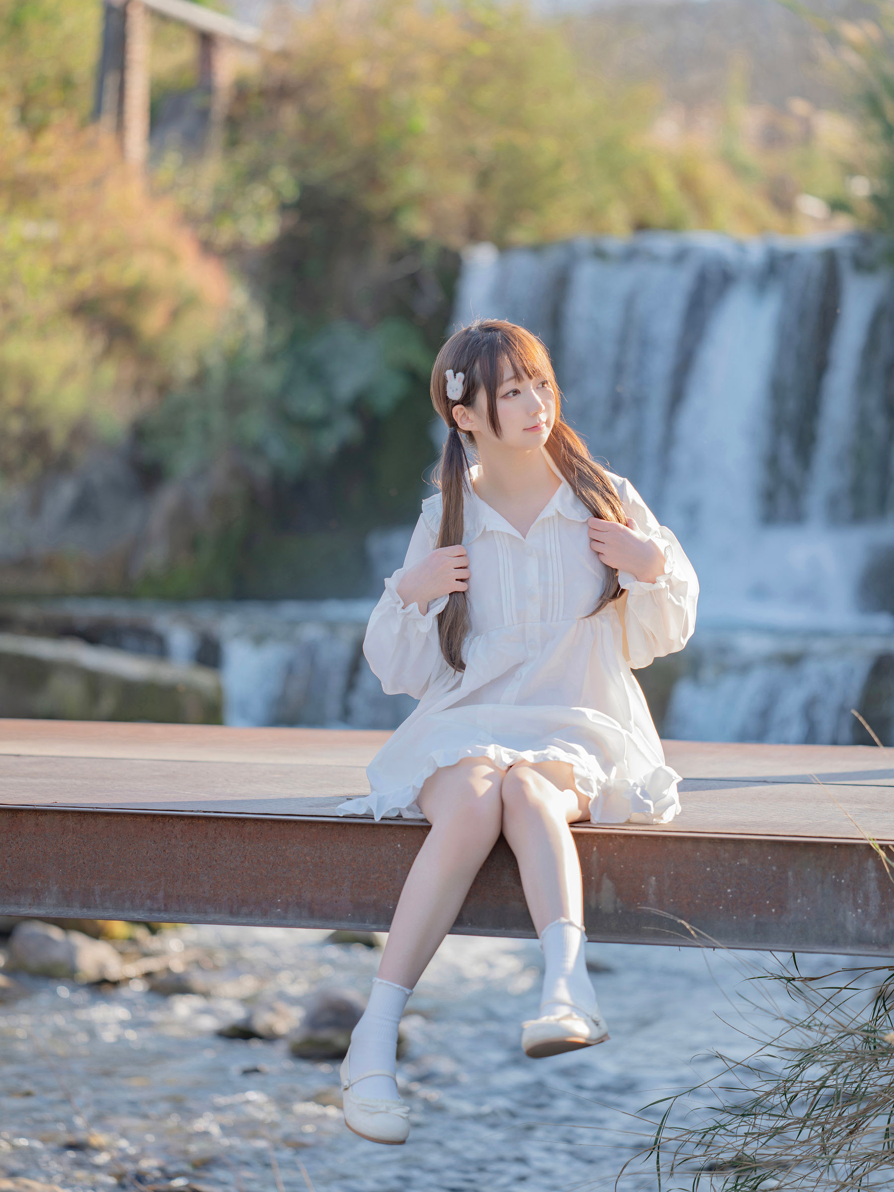 NAGISA 魔物喵 [fantia] - 2025年03月 泡の白いドレス - 图片04