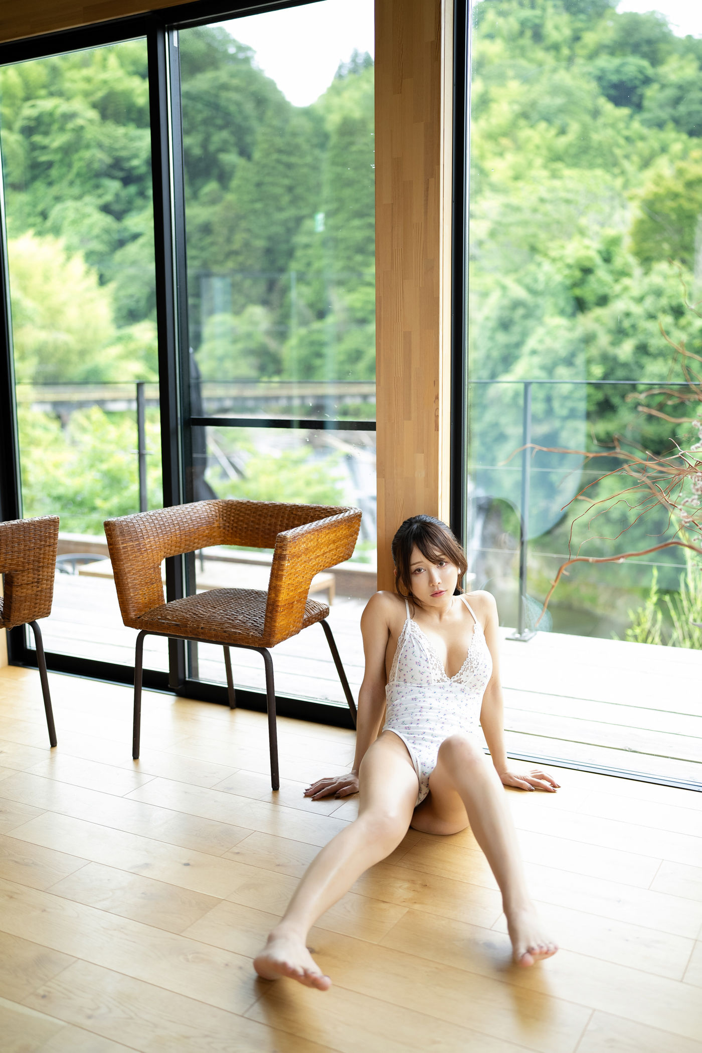 いくみ – (193iKkyu3) [Fantia] 2024年07月 Flowery Nightgown - 图片03