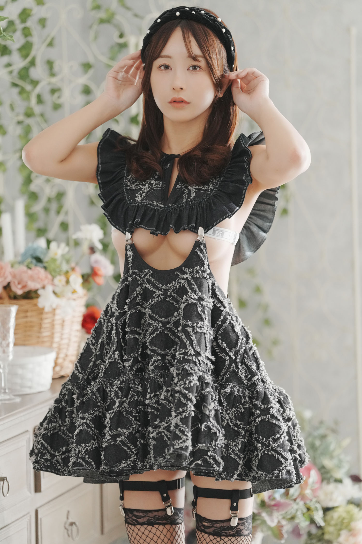 いくみ – (193iKkyu3) [Fantia] 2024年11月 See-Through Lingerie - 图片05