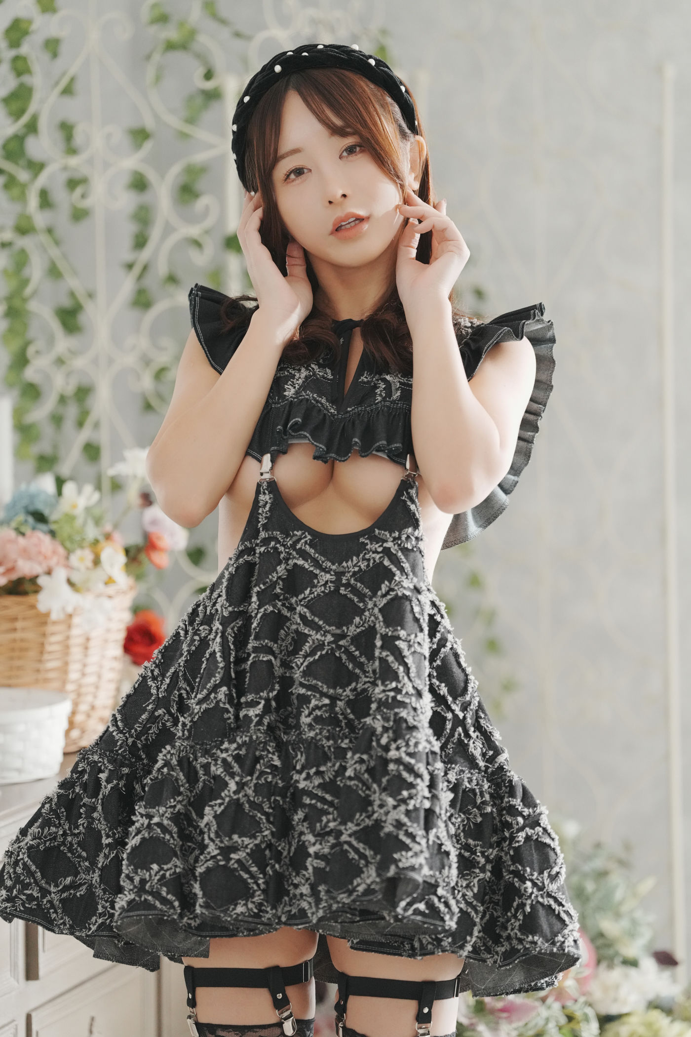 いくみ – (193iKkyu3) [Fantia] 2024年11月 See-Through Lingerie - 图片06