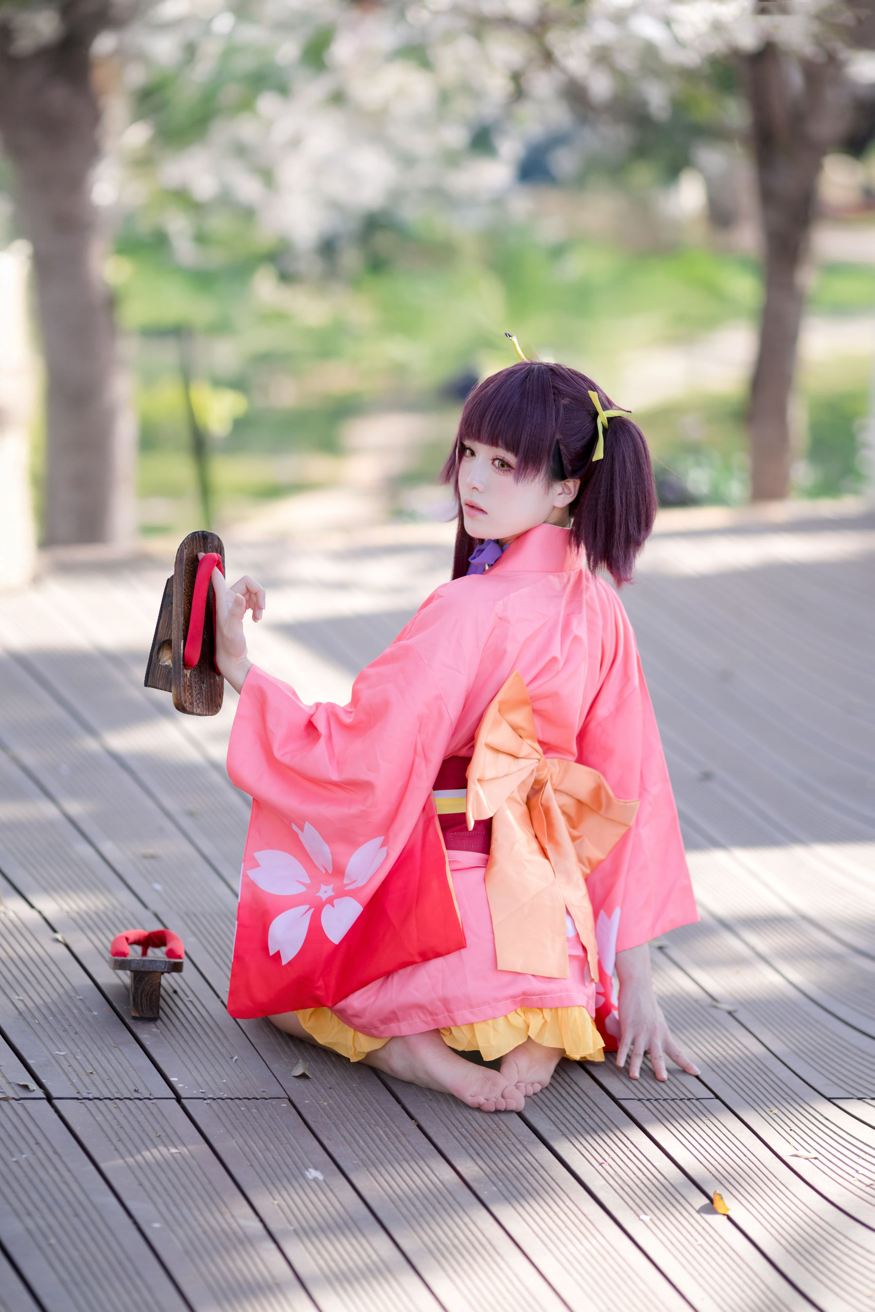 九柒喵 - 甲铁城的卡巴内利 无名 和服 - 图片07
