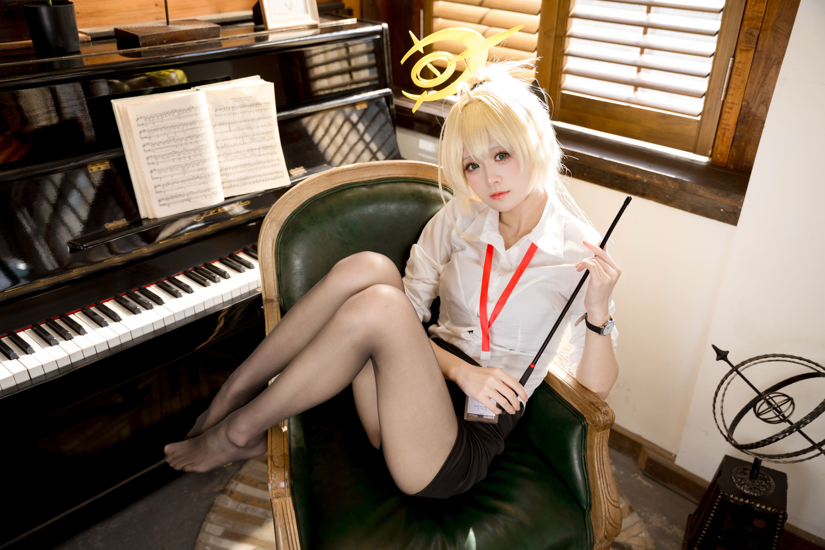 九柒喵 - 笑面教授OL制服 - 图片05