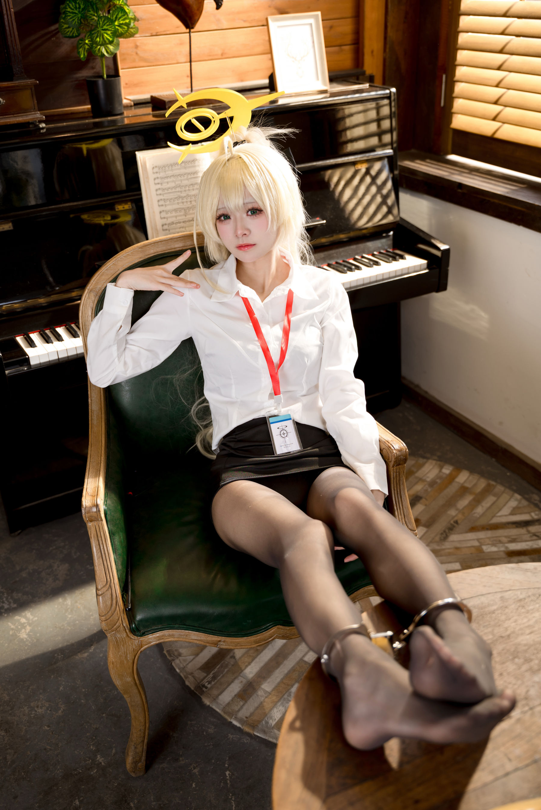 九柒喵 - 笑面教授OL制服 - 图片06