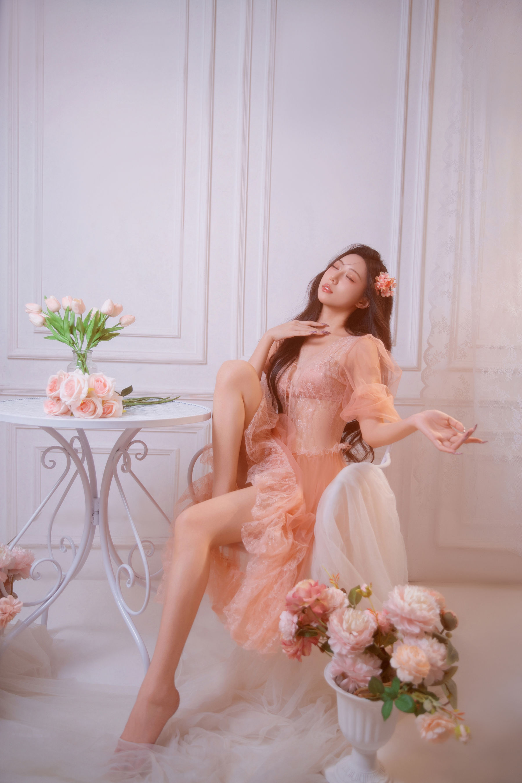 动漫博主 Money冷冷 - 仙女粉氛围感写真 - 图片03