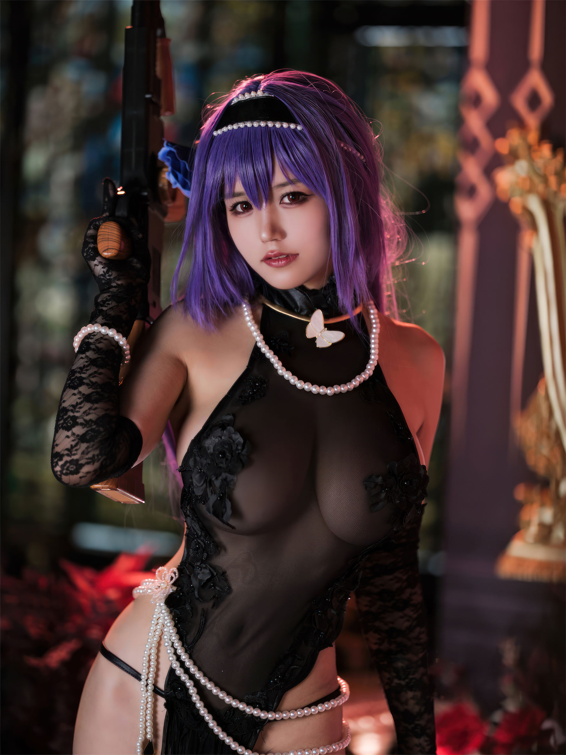 动漫博主 小仓千代w - 少女前线 ZB26 暗蔷摇曳 - 图片02