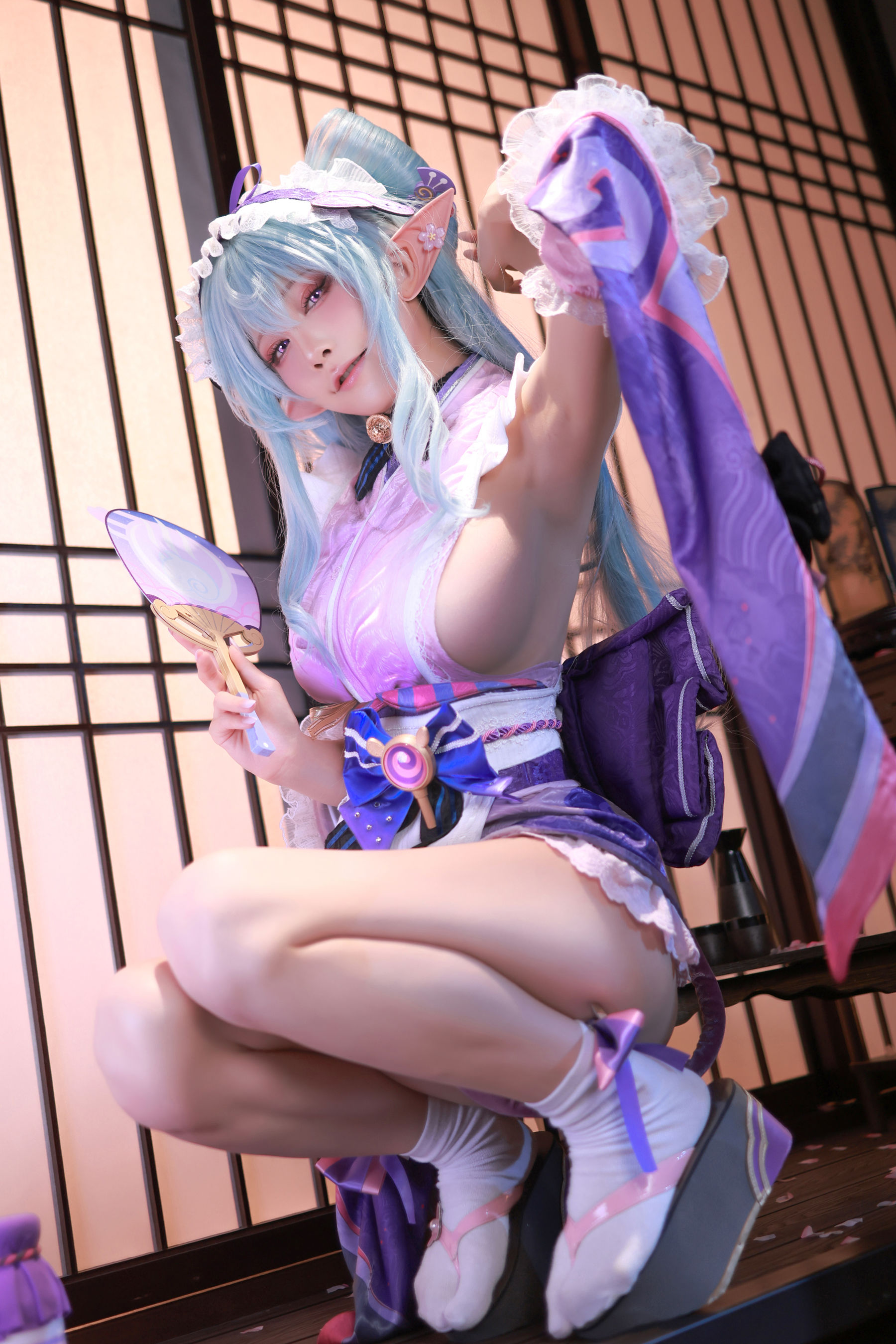 动漫博主 水淼aqua - 梦见月瑞希（原神） - 图片08