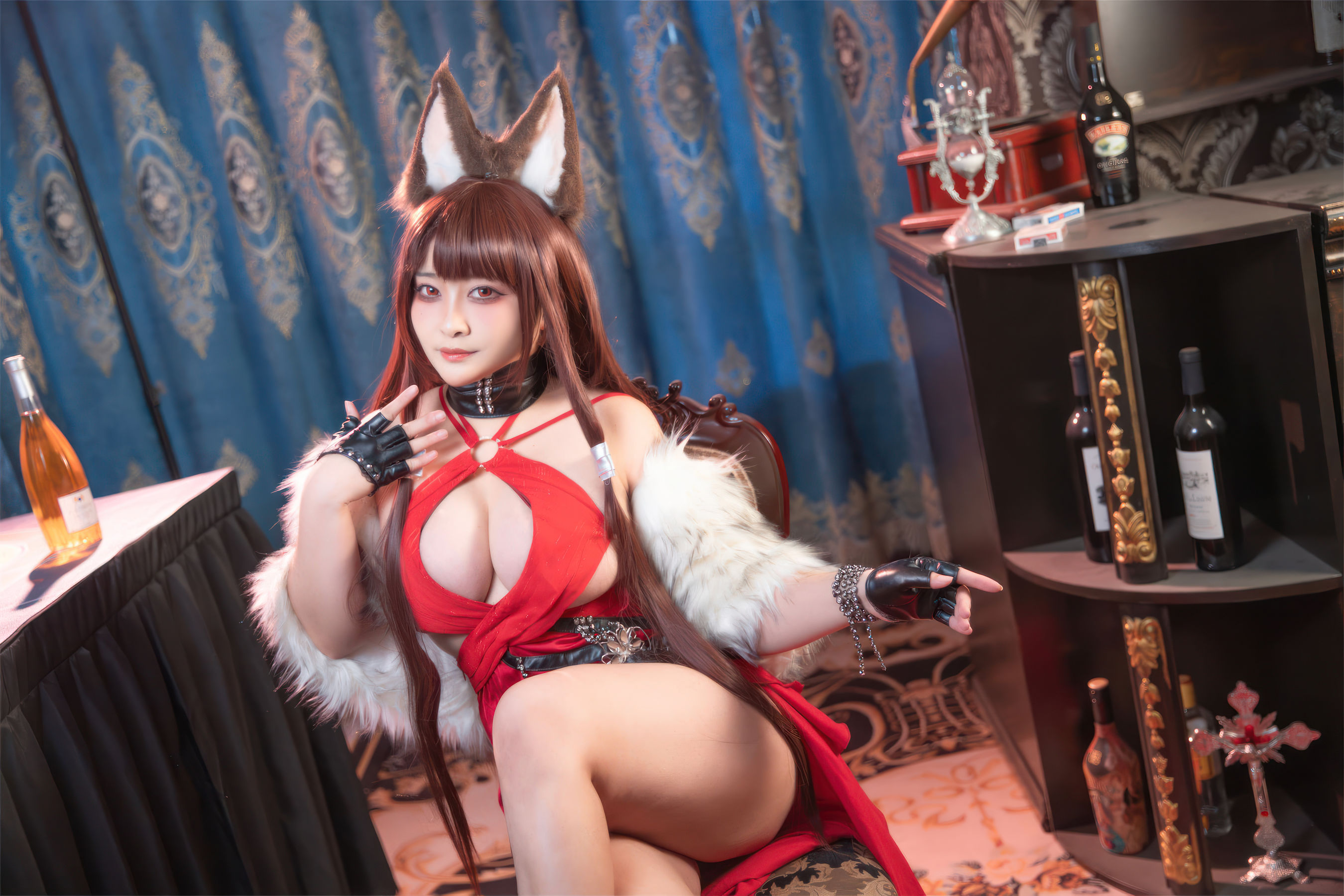 动漫博主 洛璃LoLiSAMA - 碧蓝航线 赤城 礼服 - 图片02