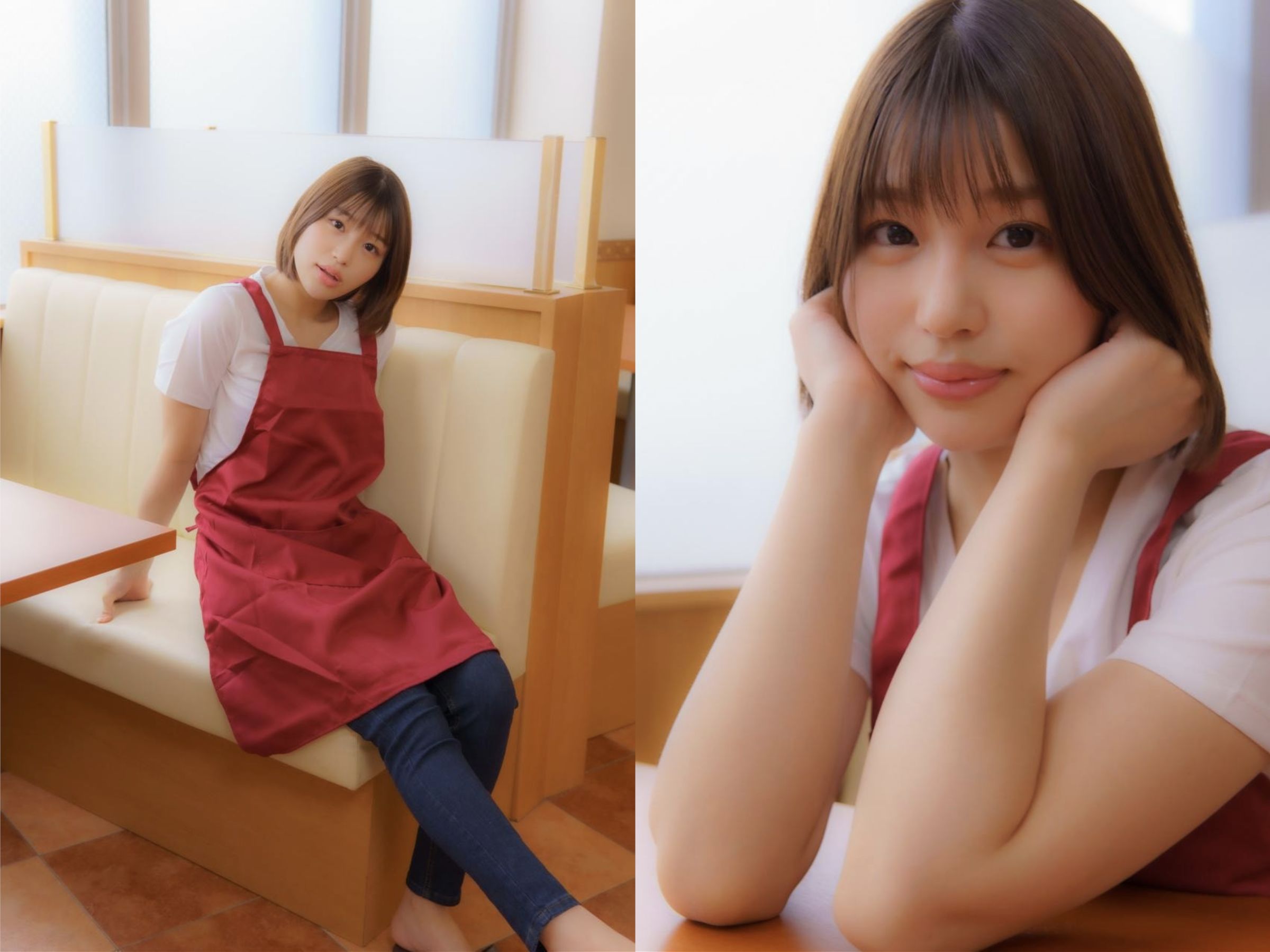 唯井まひろ - ファミレス店員とホテル密会 - 图片02