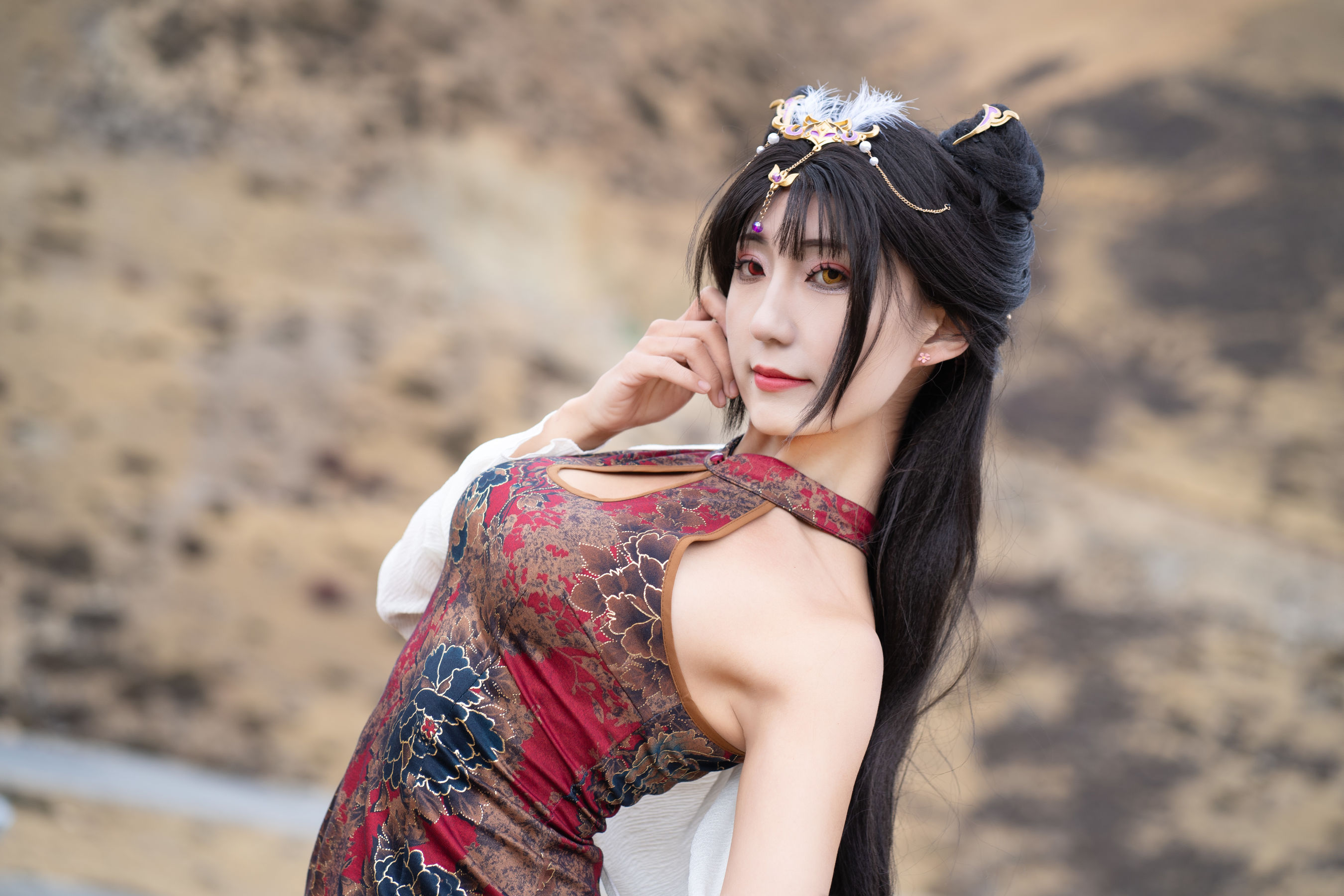 职业奶妈 三水子 - 玉玲珑旗袍