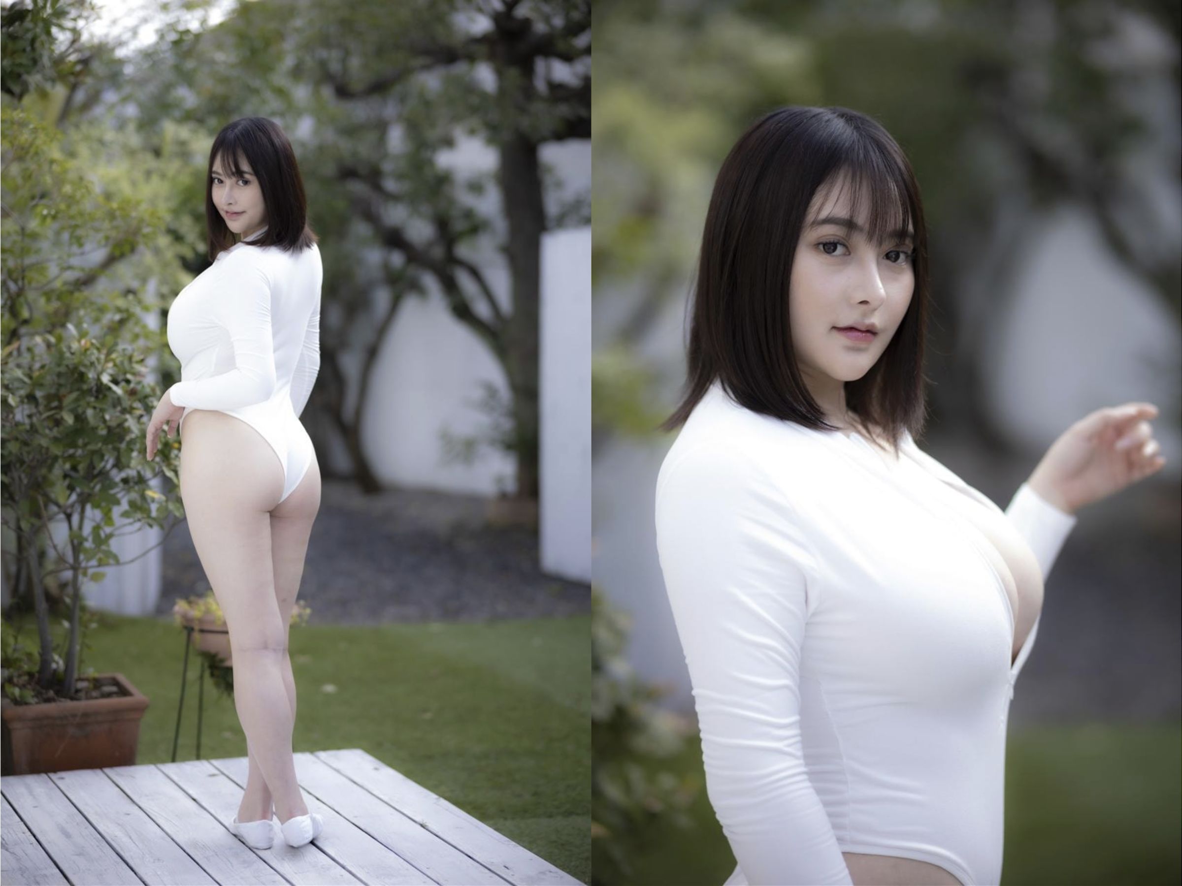 藤川めい - 白い妖精の微笑み