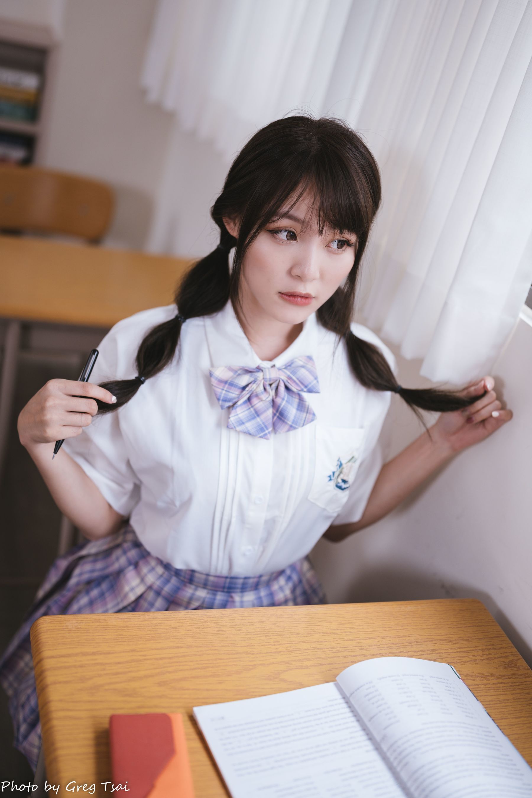 Ashley - 学生服 - 图片09