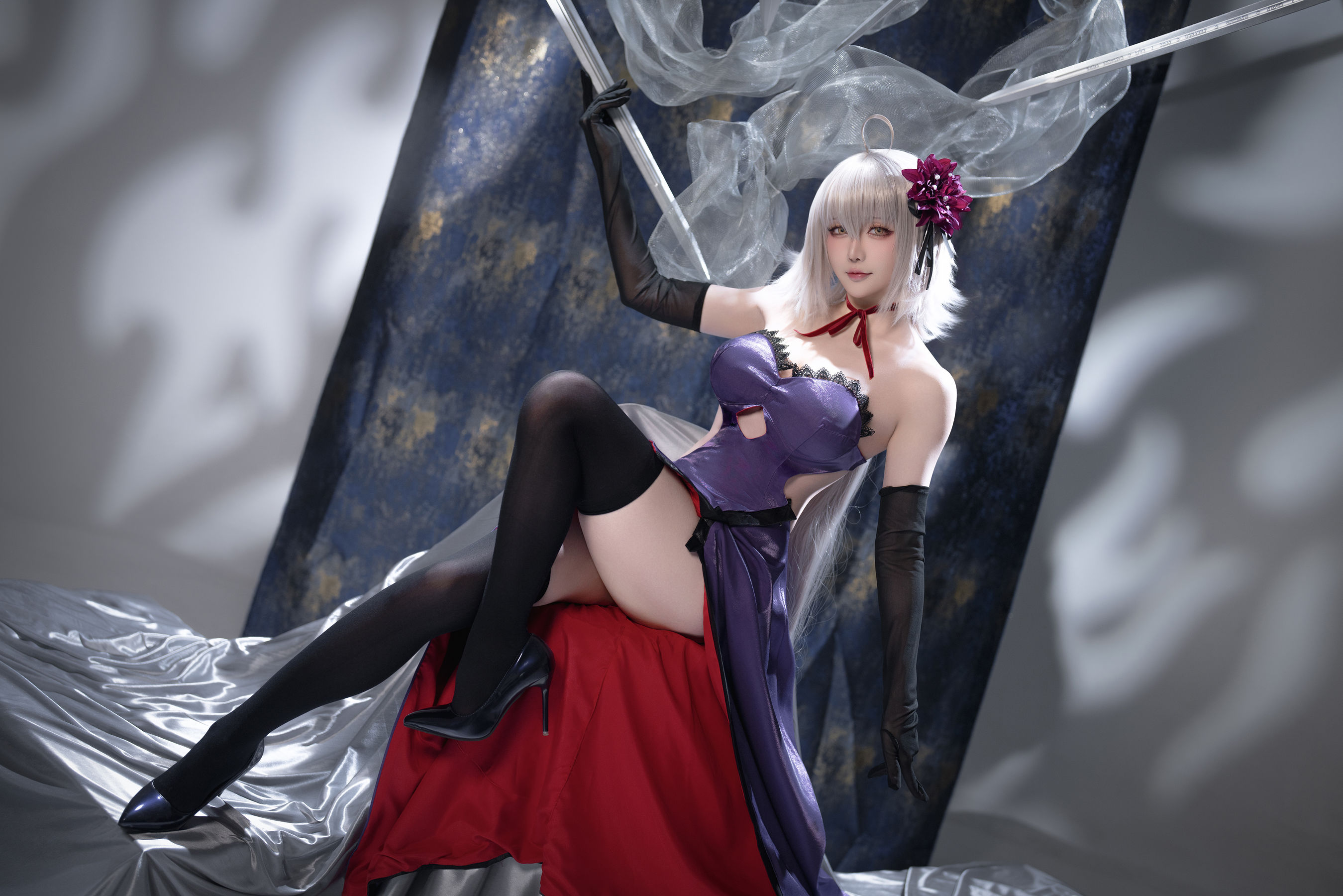 Coser小姐姐星之迟迟 - FGO 贞德alter - 图片07