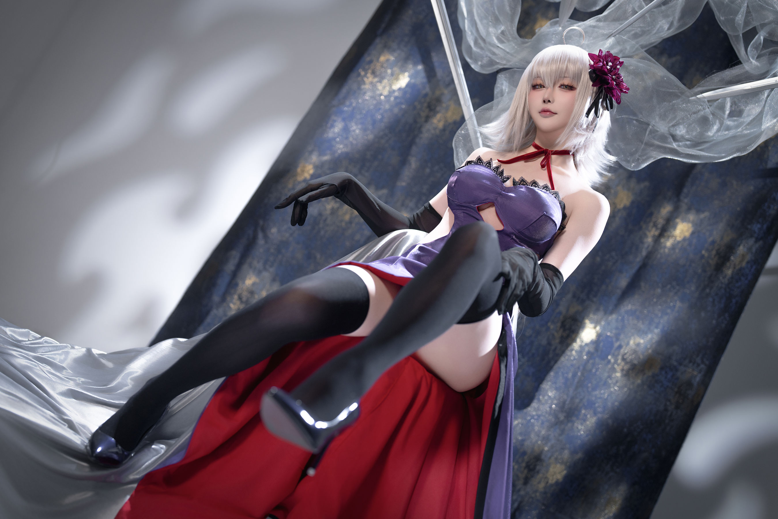 Coser小姐姐星之迟迟 - FGO 贞德alter - 图片08