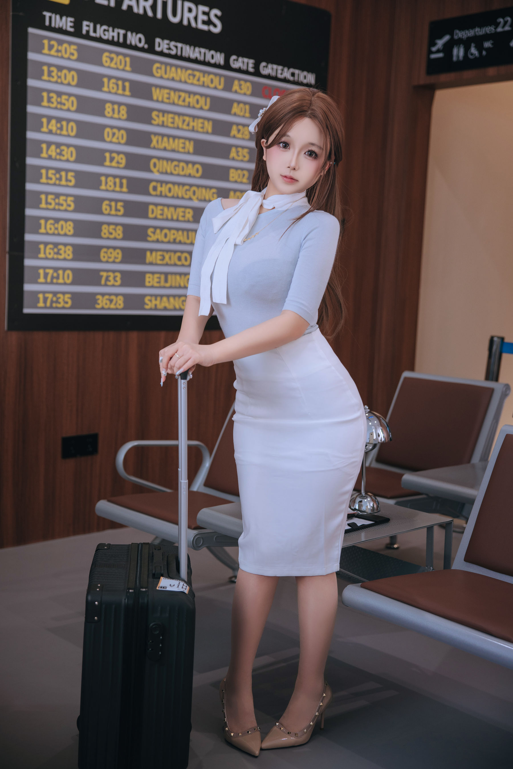 Cosplay日奈娇 - 国际航班 - 图片05