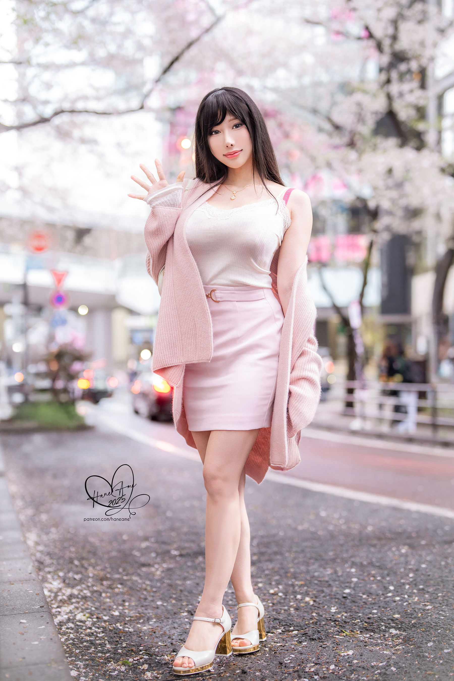 Hane Ame 雨波写真 - Original Sakura Shibuya Girl 澀谷櫻坂 - 图片01