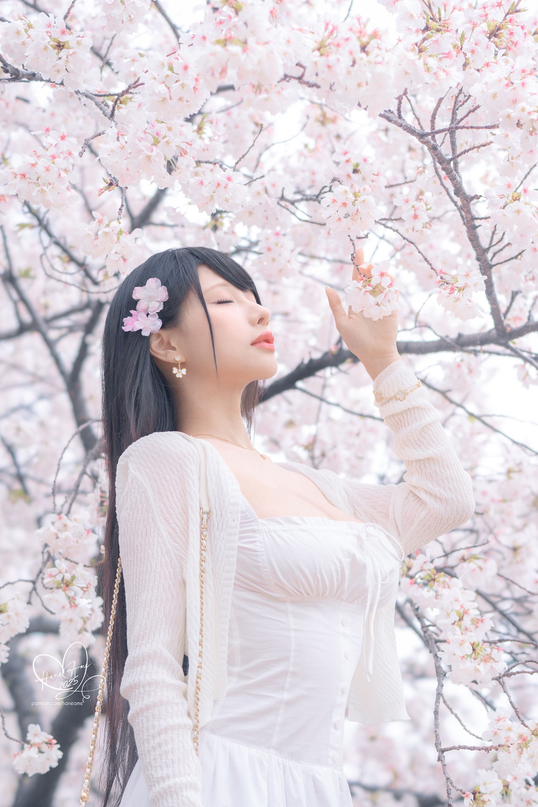 Hane Ame 雨波写真 - 雨樱下的约定 - 图片02