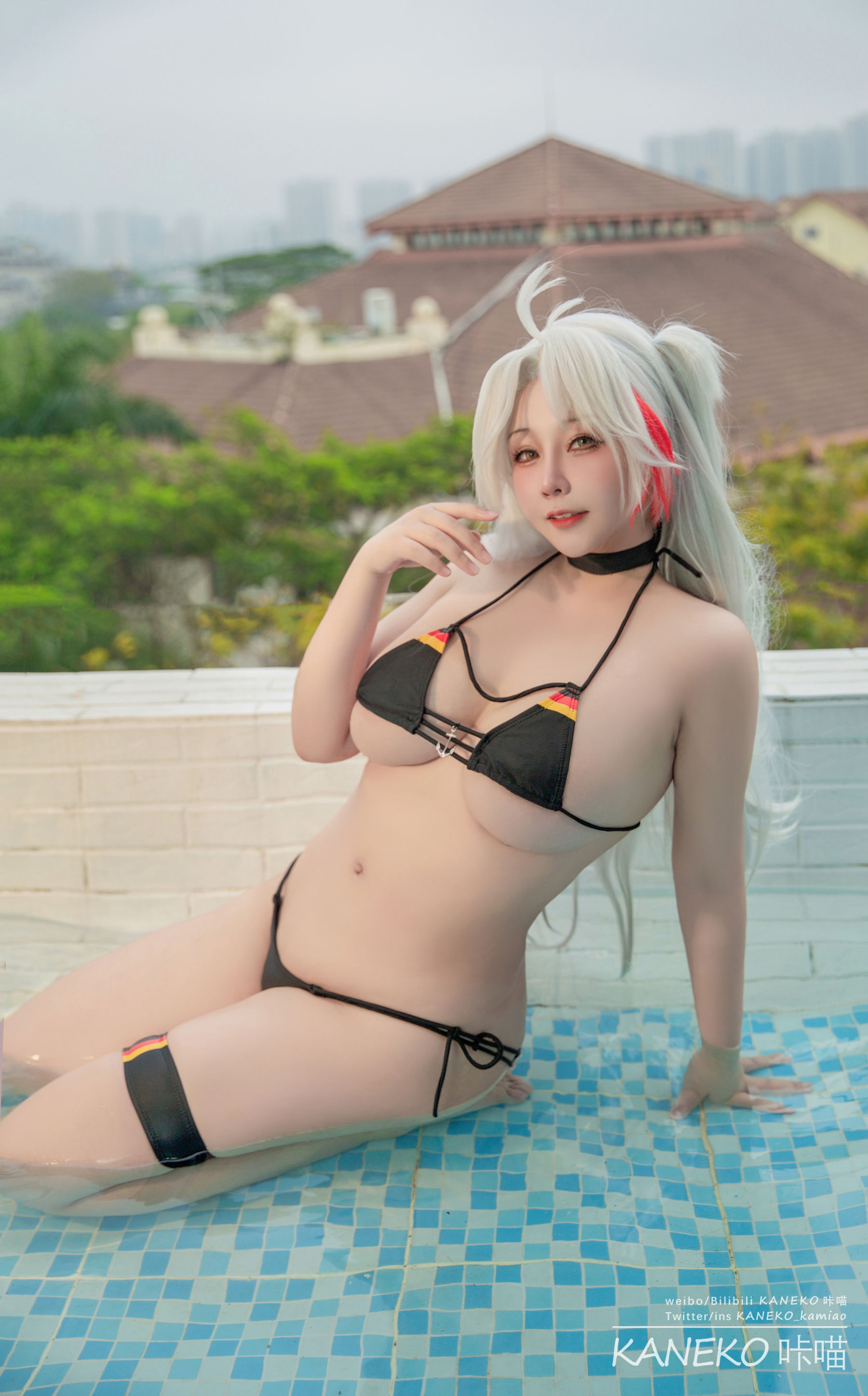 KANEKO_咔喵 - 碧蓝航线 欧根亲王泳装 - 图片03