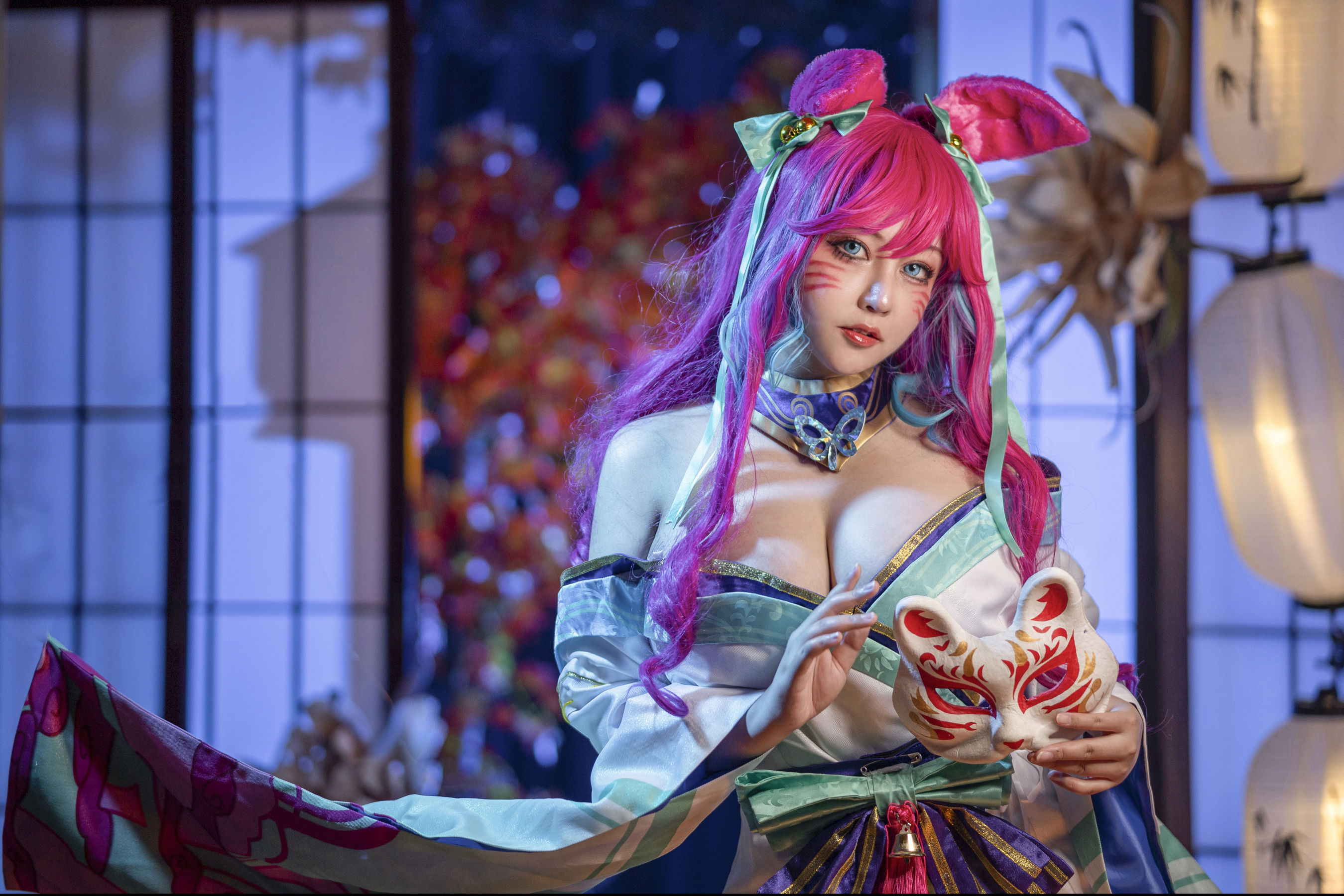 KANEKO_咔喵 - 英雄联盟 灵魂莲华 阿狸 - 图片01