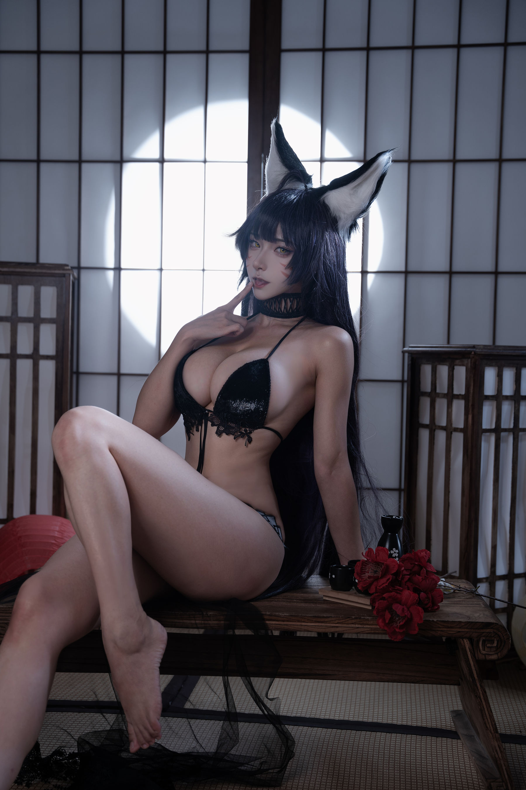 Seya-狮砸 - 碧蓝航线 武藏 泳装 - 图片02