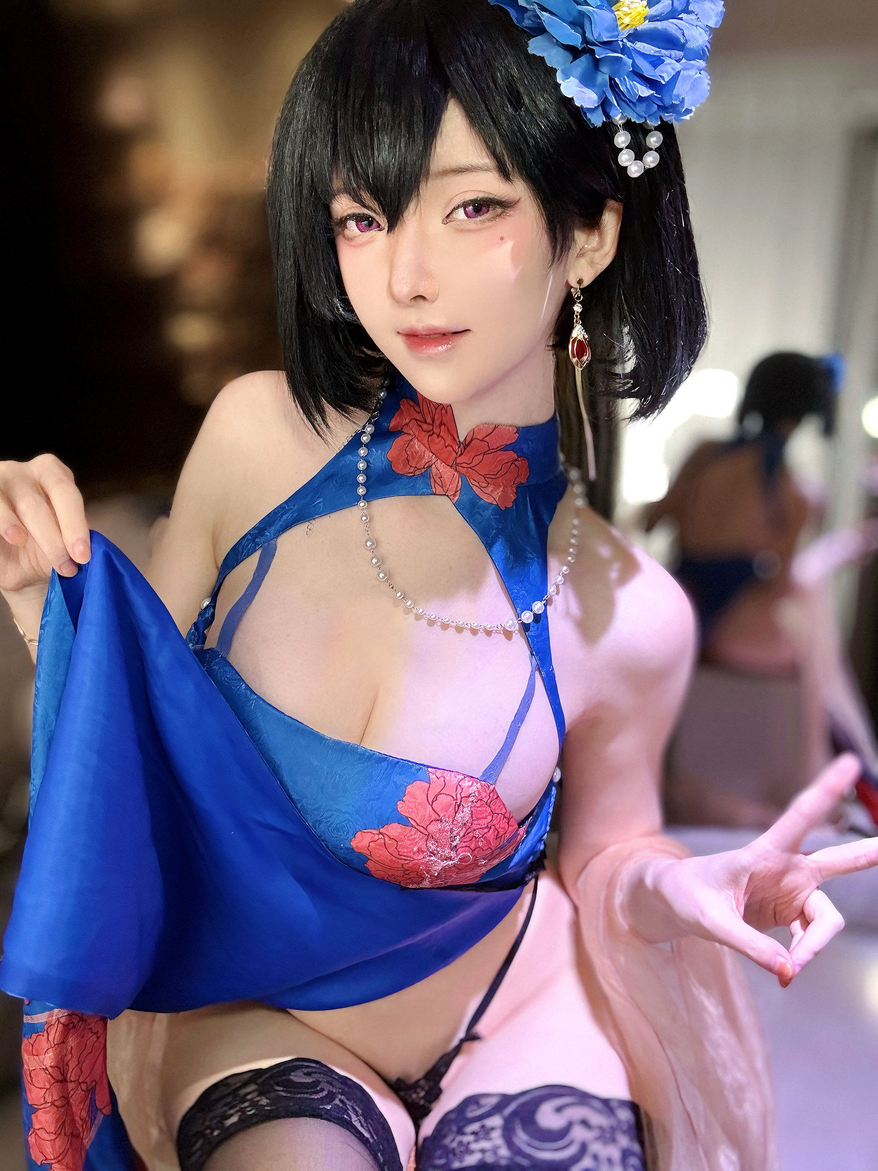 一小央泽 - 碧蓝航线 建武 旗袍 - 图片02
