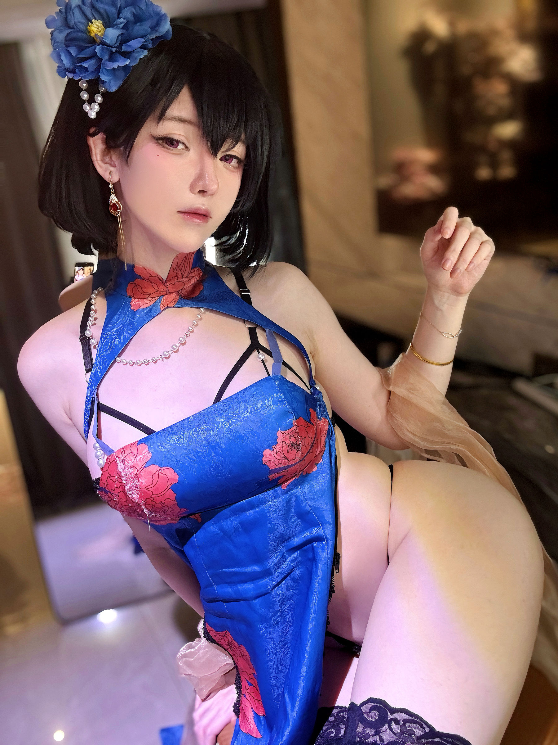 一小央泽 - 碧蓝航线 建武 旗袍 - 图片03