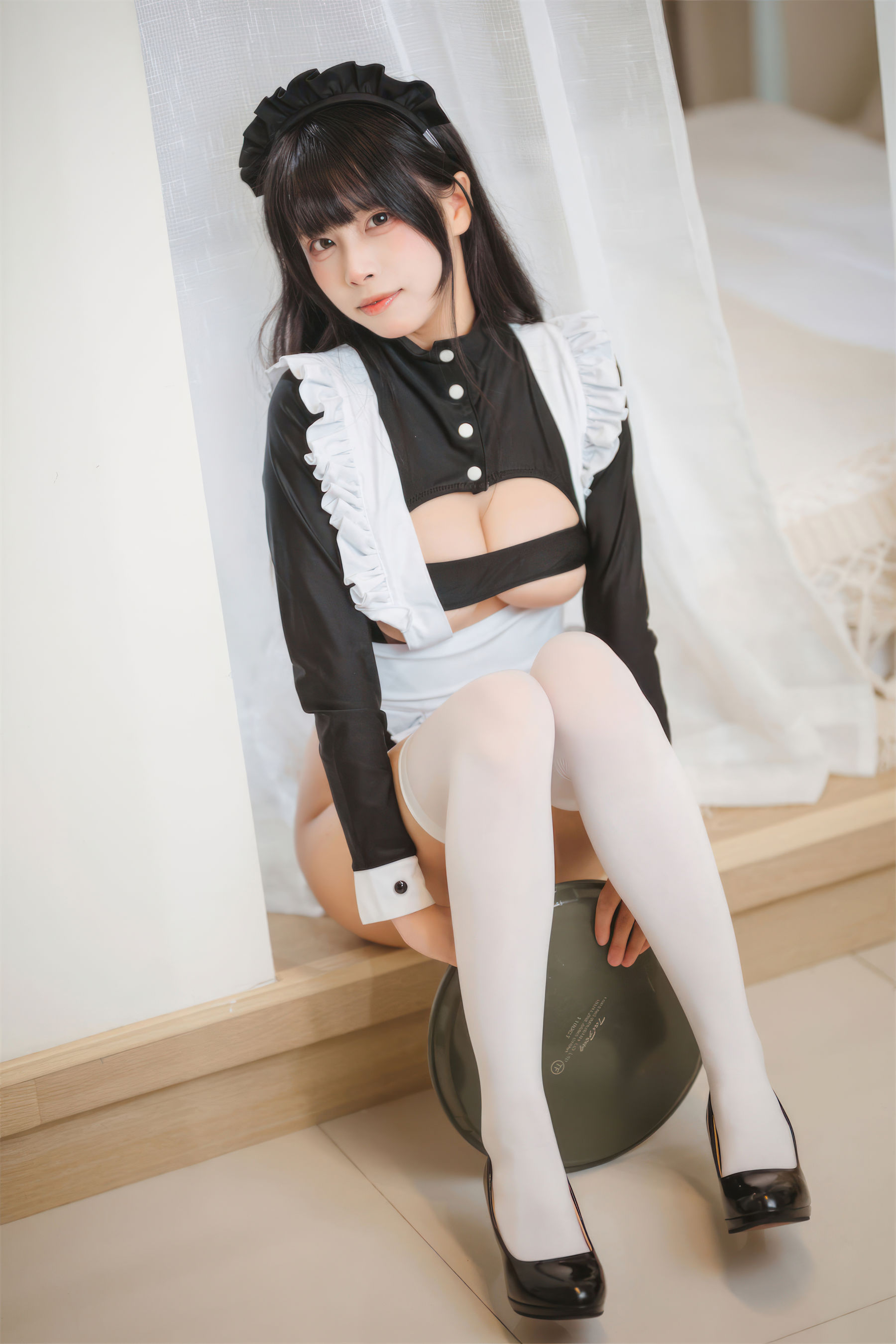 三無人型 - 高叉女仆 - 图片01