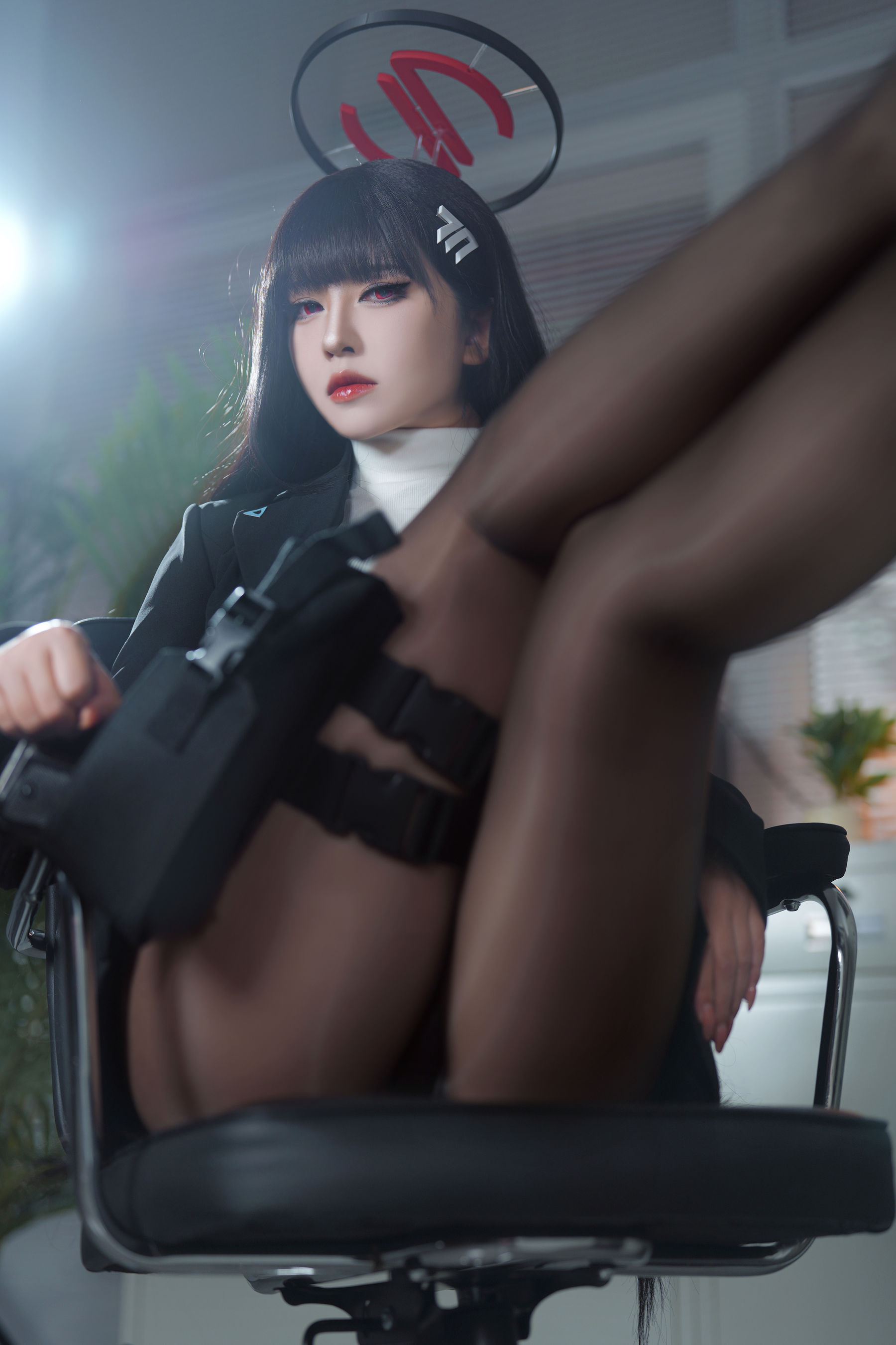 半半子 - 碧蓝档案 调月莉音 - 图片05