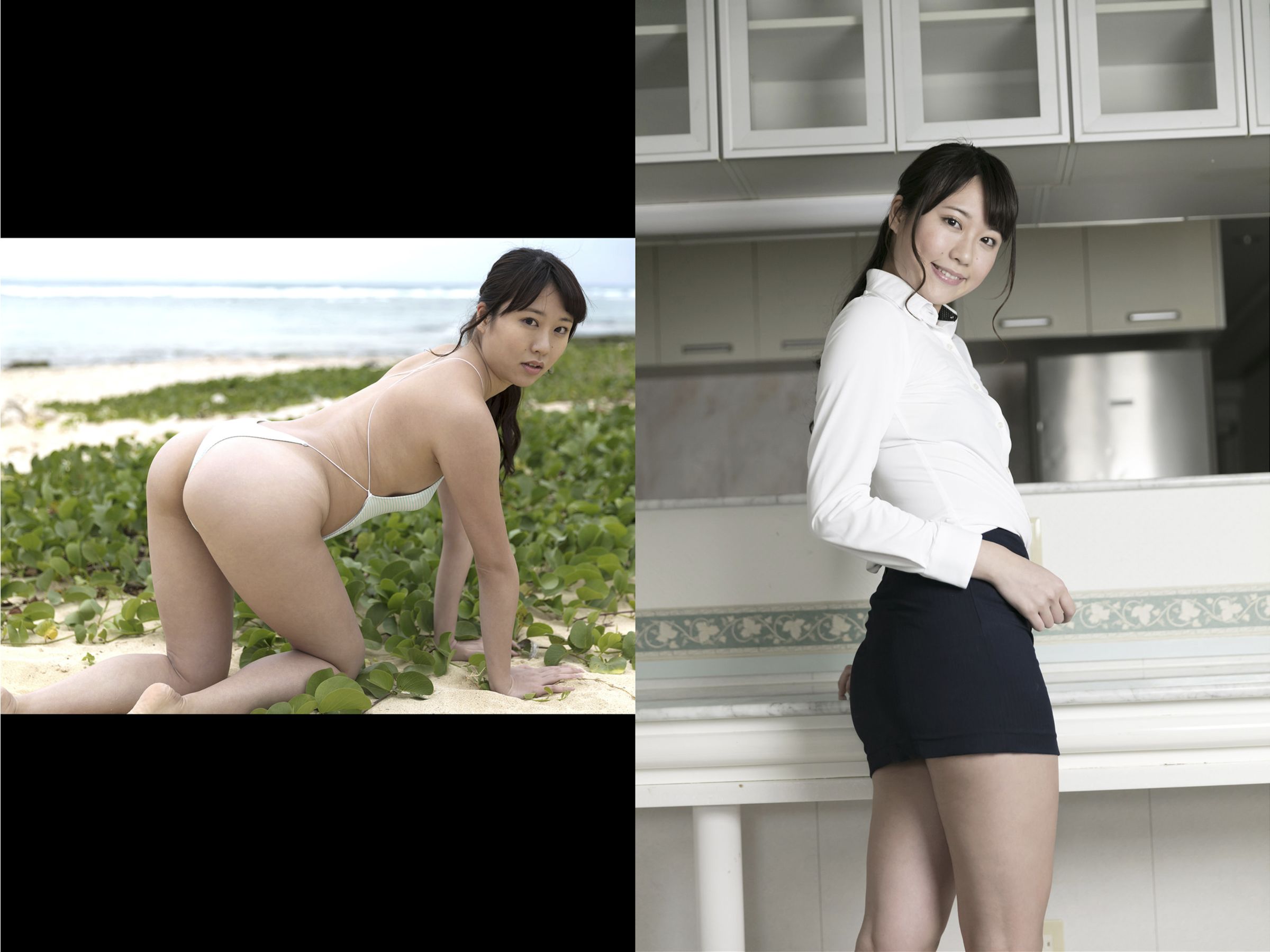 大滝りか - 美尻と美脚 - 图片04