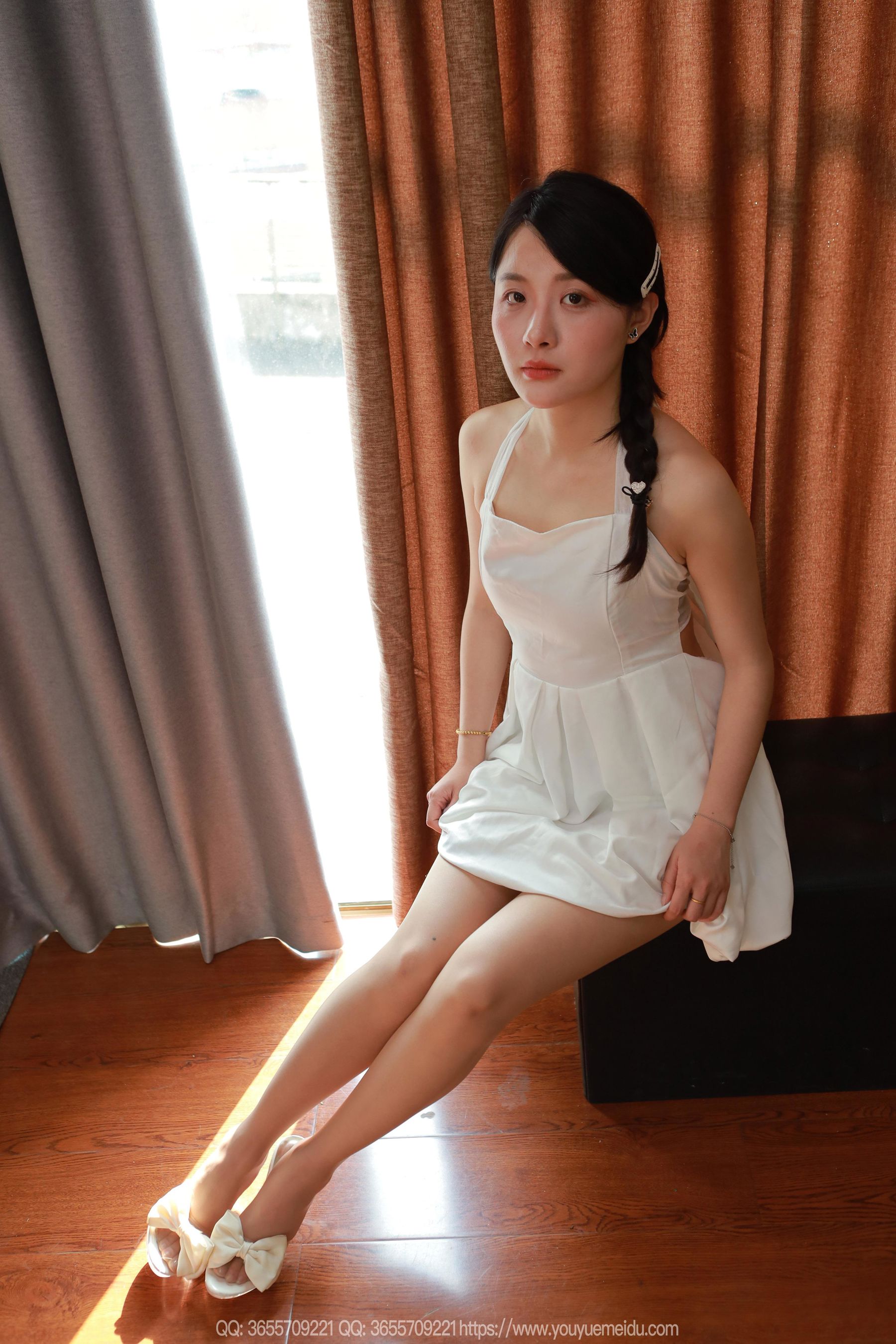 IESS异思趣向 - 模特： 婉萍 《白色梦露》 - 图片09