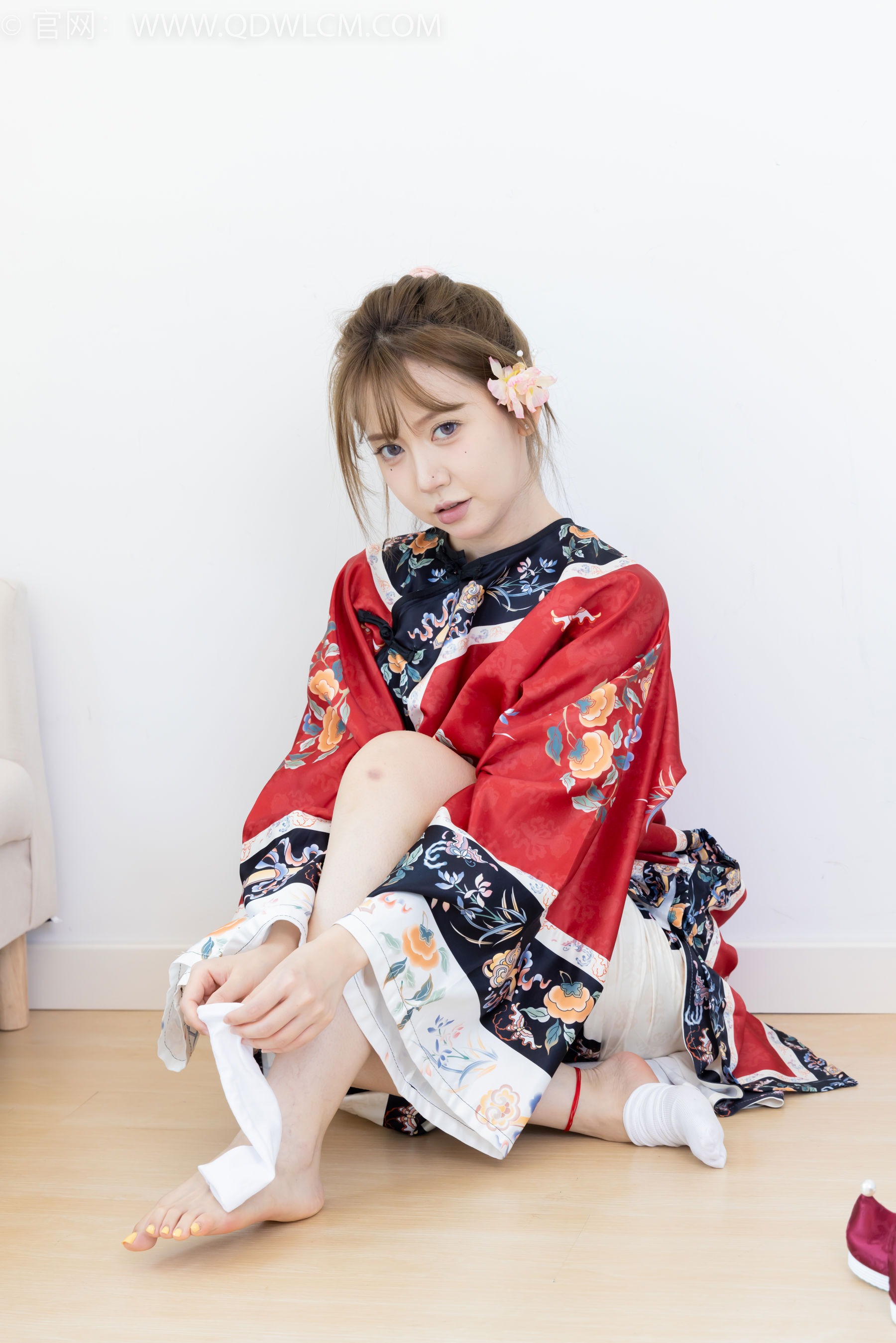 物恋传媒 No.2429 小曦 - 汉服、布鞋、足袋、白棉袜