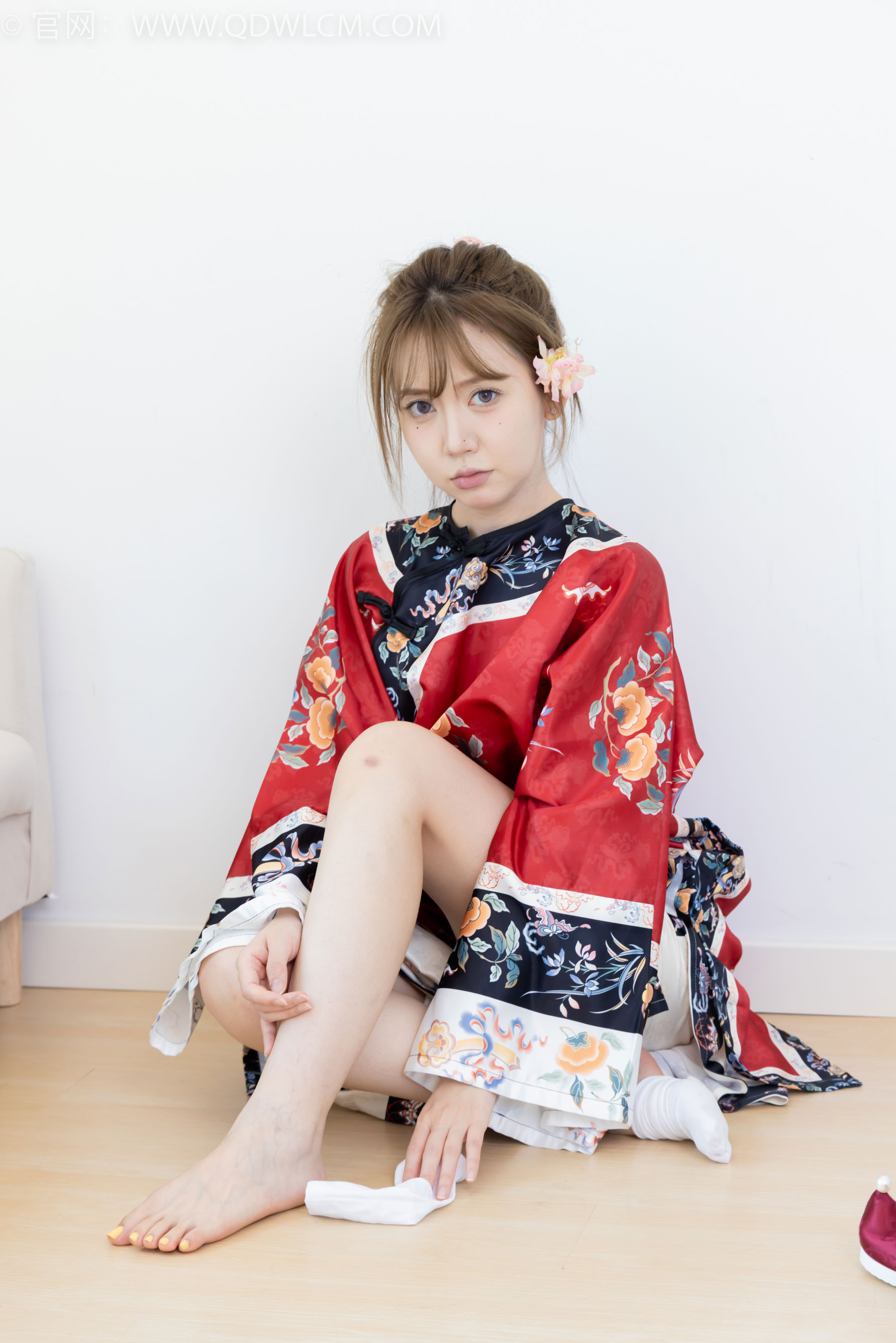 物恋传媒 No.2429 小曦 - 汉服、布鞋、足袋、白棉袜